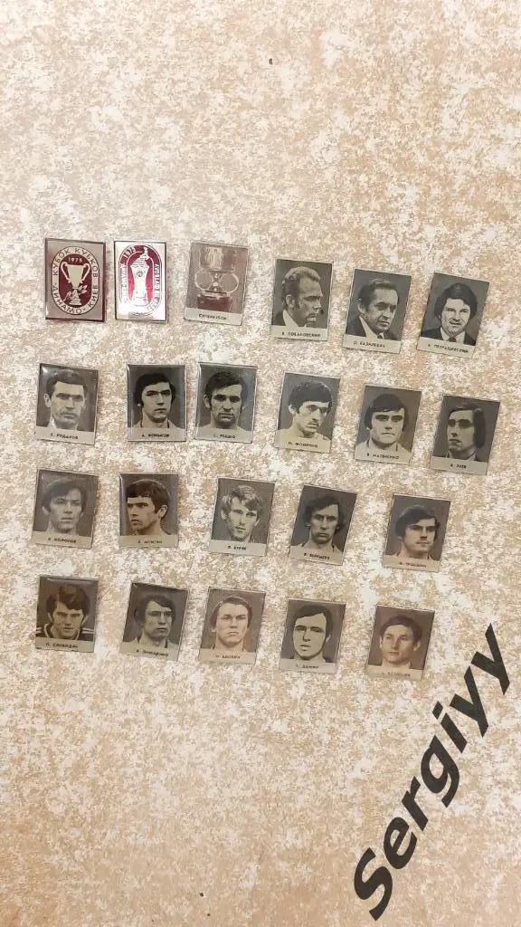 Коллекция значков Динамо(Киев) 1975