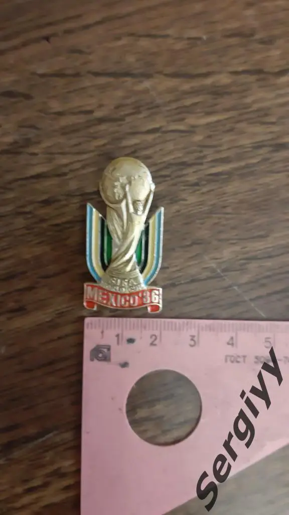 Знак Чемпионат мира Мехико 1986