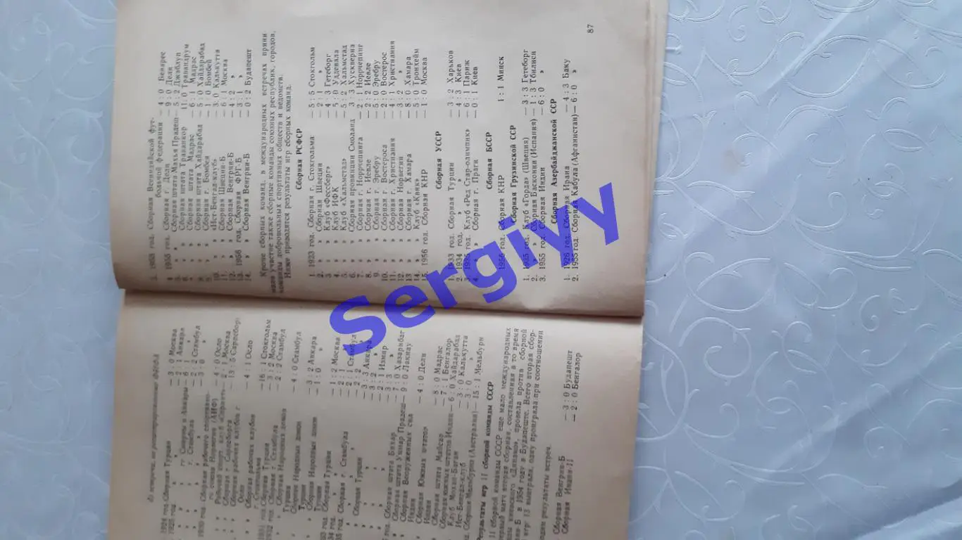 Міжнародні зустрічі радянських футболістів 1957 7