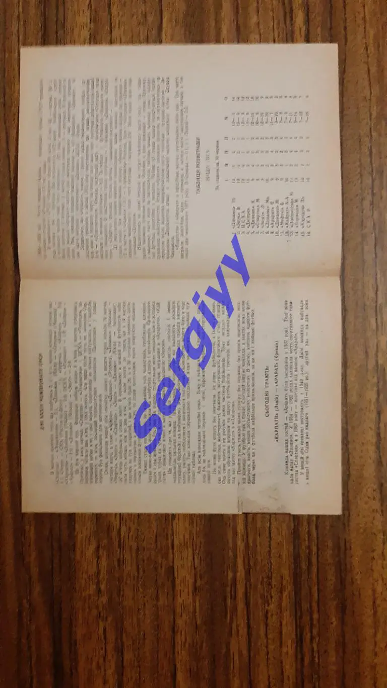 Карпати Львів- Арарат Єреван 1972 2