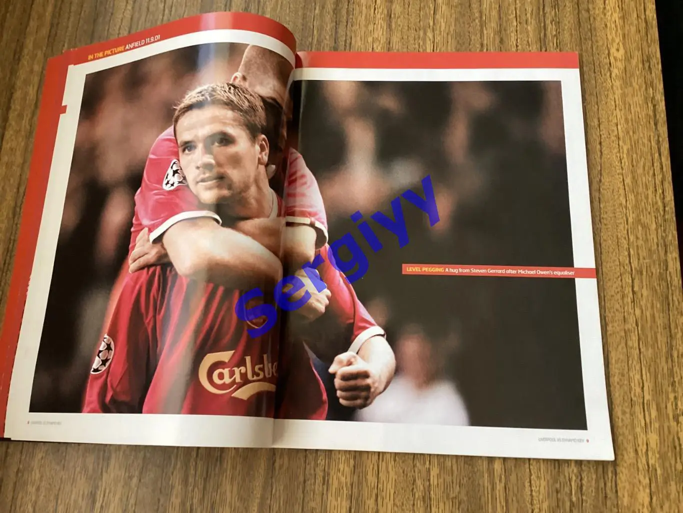 Ліверпуль Англія - Динамо Київ 2001 2