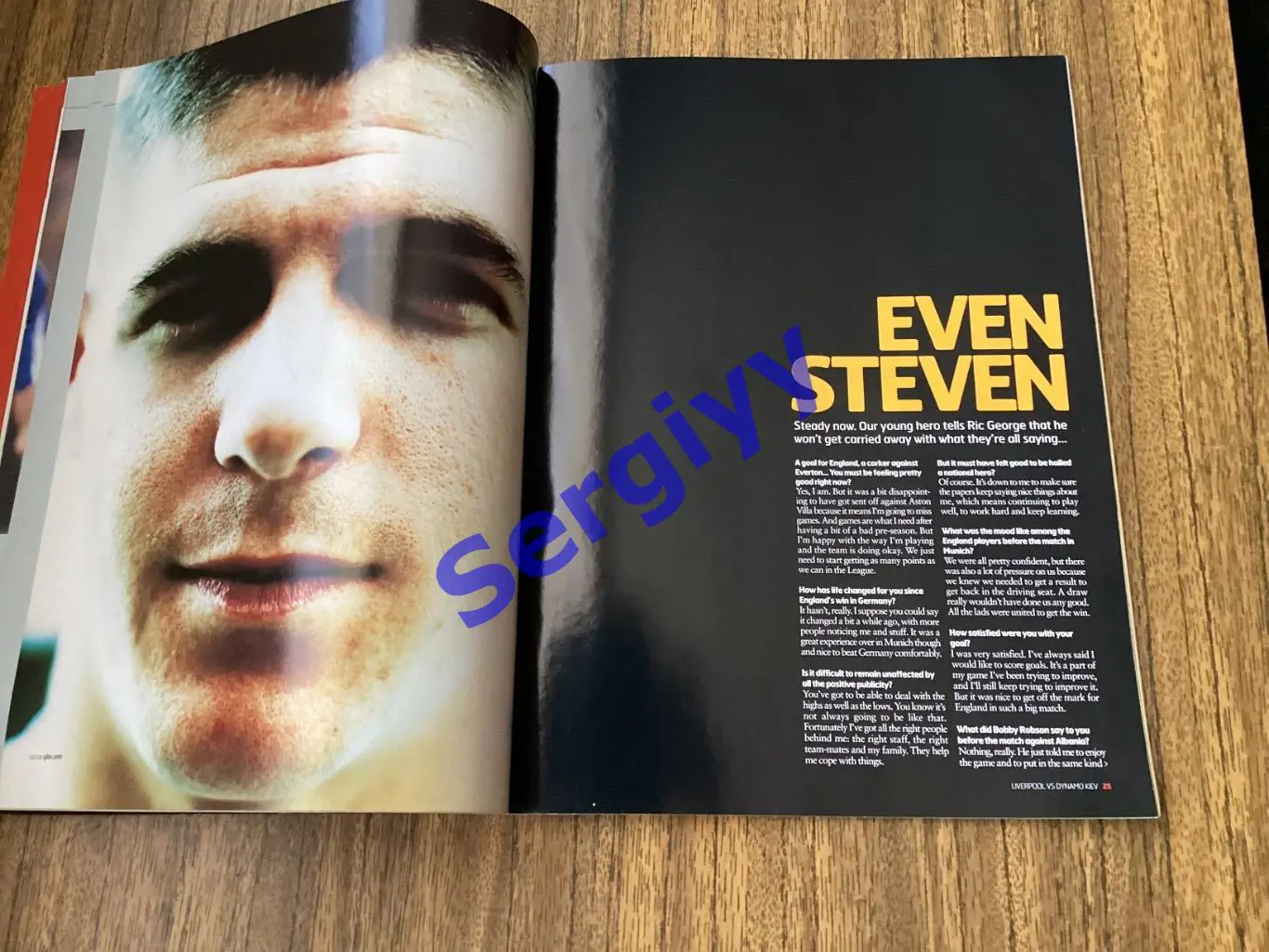 Ліверпуль Англія - Динамо Київ 2001 6