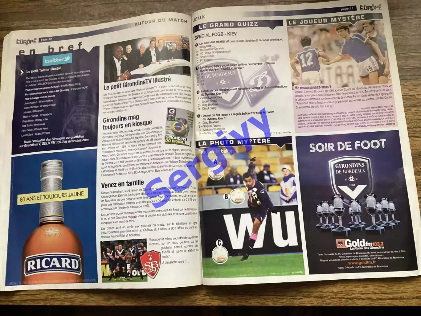 Бордо Франція - Динамо Київ 2013 5