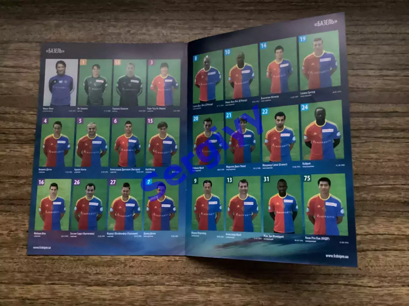 Дніпро Дніпропетровськ - Базель Швейцарія 2013 2