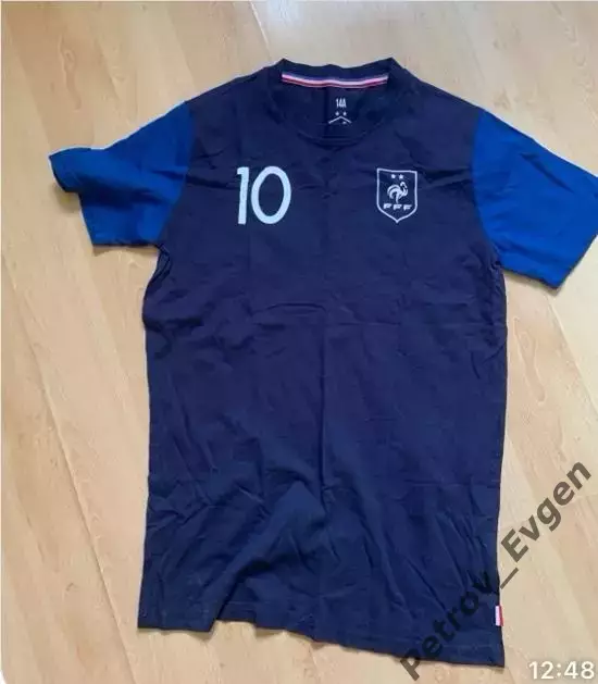 Футболка сб.Франции мБаппе №10.