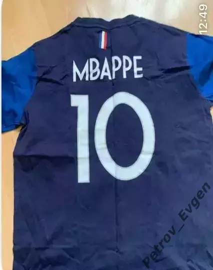 Футболка сб.Франции мБаппе №10. 1