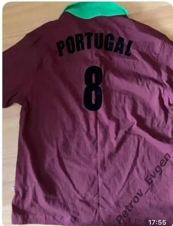 Футболка сб. Португалия ретро. 1