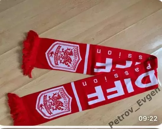Шарф сб.Уєльса.