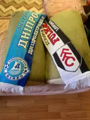 Шарф Днепр-Фулхем.