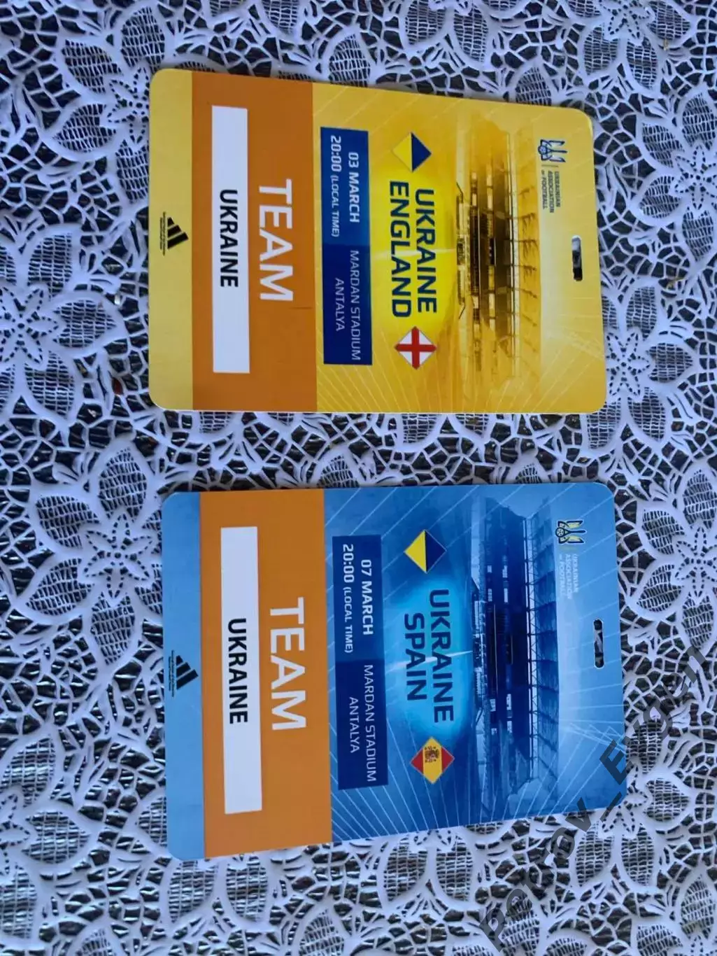 Два пропуска Украина-Испания.Украина-Англия.