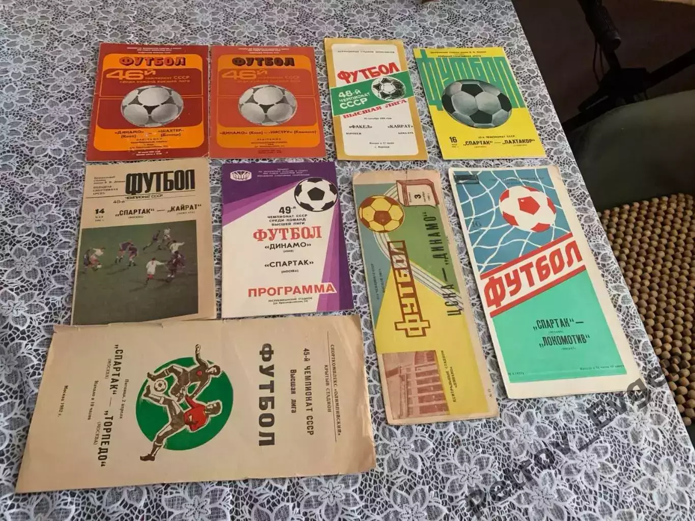 Футбольние пр-ки Чемпионат СССР.