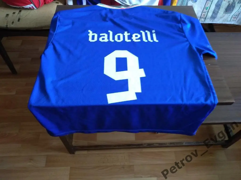 Футболка сб. Италия .Балотелли 9 1