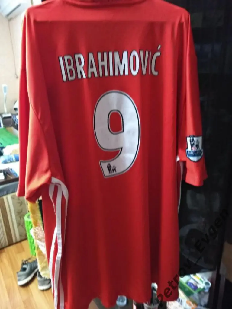 Футболка игровая З.Ибрагимович №9 Ман.Юн. 1