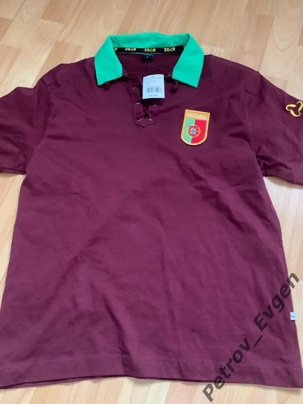 Ретро футболка сб.Португалия.