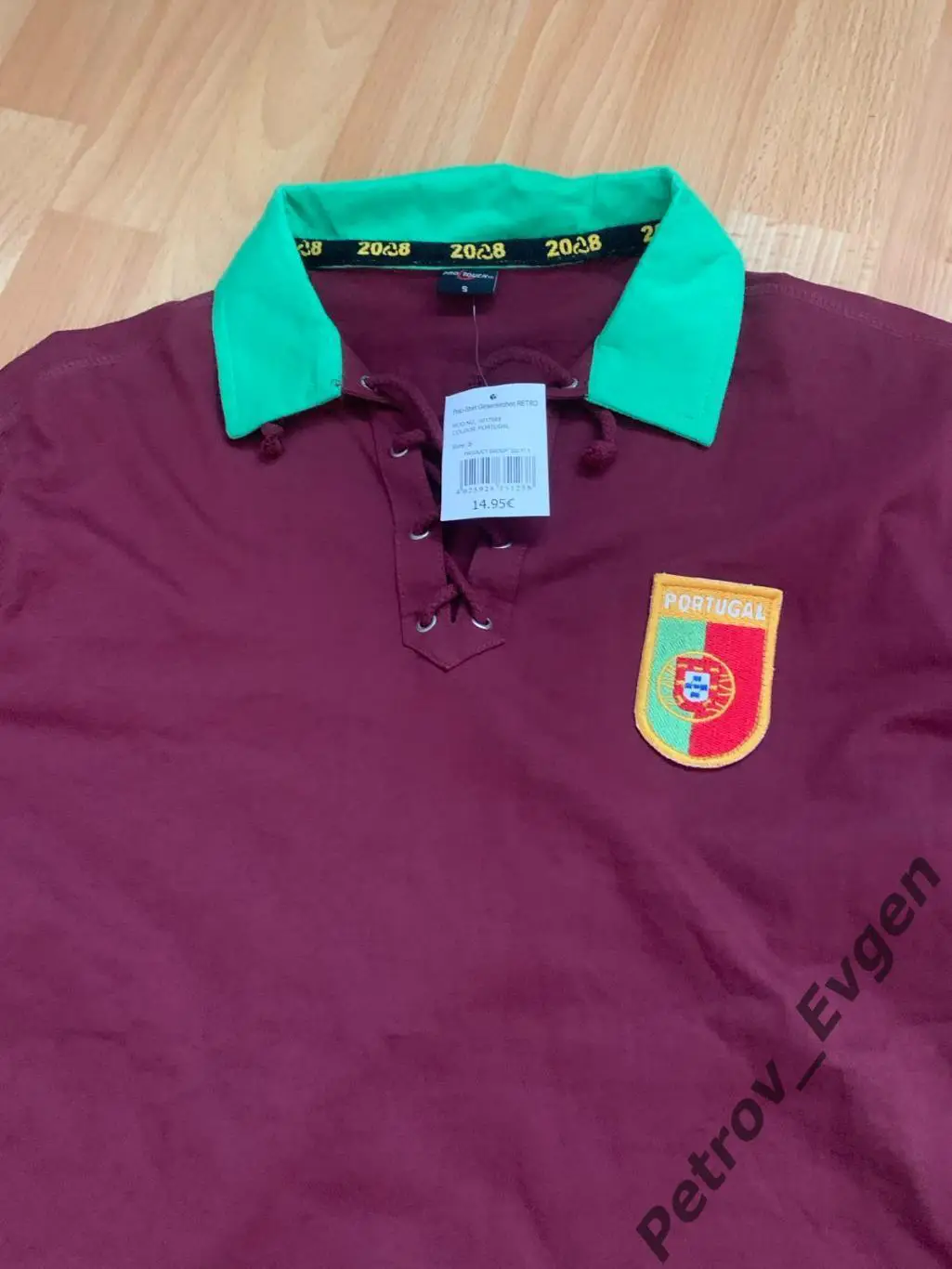 Ретро футболка сб.Португалия. 1