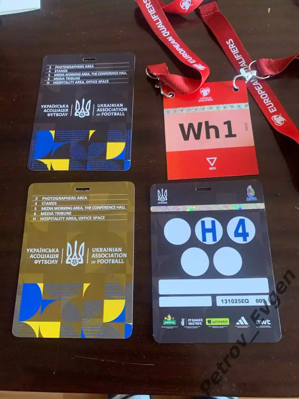Акредитации+парковкана матч Украина-Азербайджан. 2