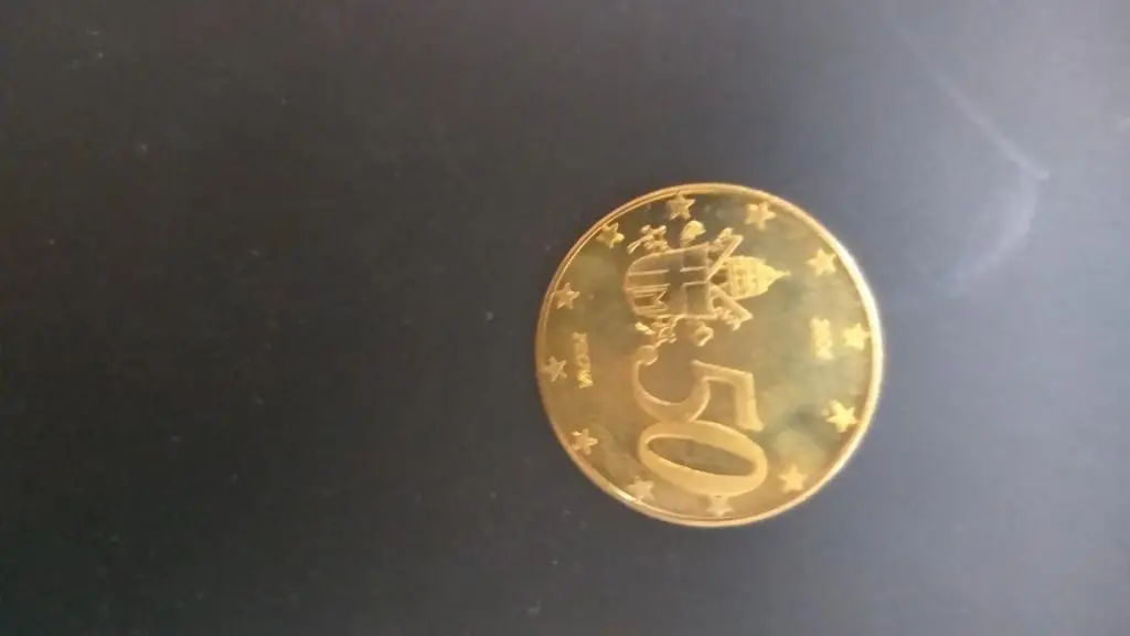 полный набор пробных монет евро и центов Ватикана 6