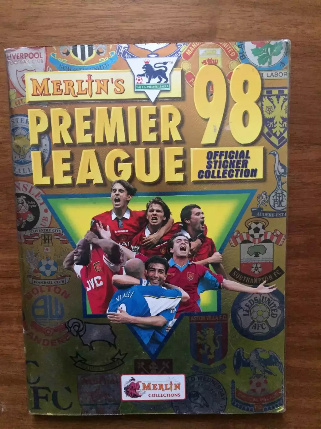 Альбом Мерлин Премьер-лига Англия 1998