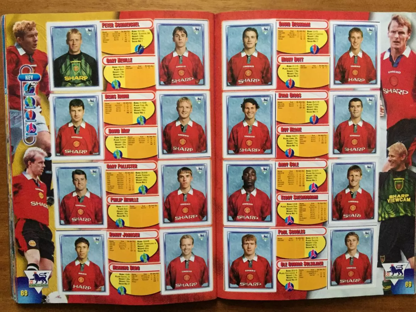 Альбом Мерлин Премьер-лига Англия 1998 6