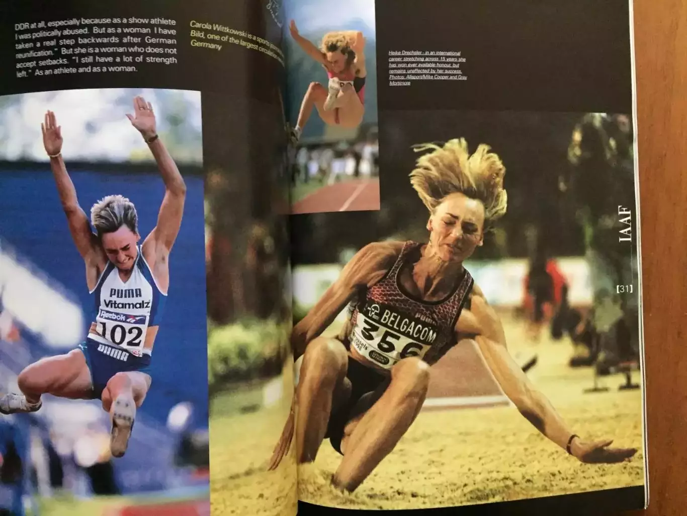 Легкая атлетика журнал ИААФ 1998 2