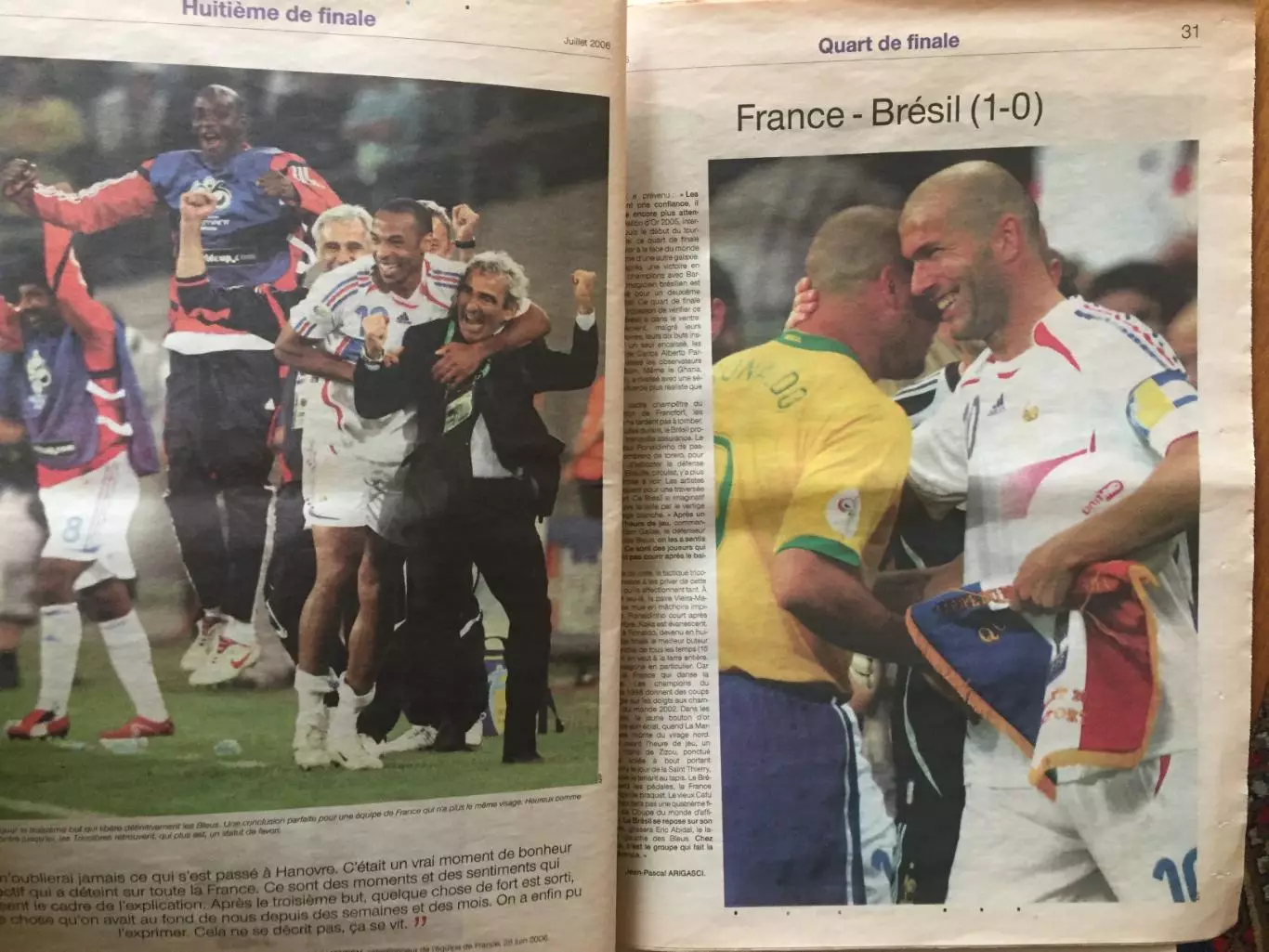 Газета Экип сб.Франция ЧМ 2006 спецвыпуск 2