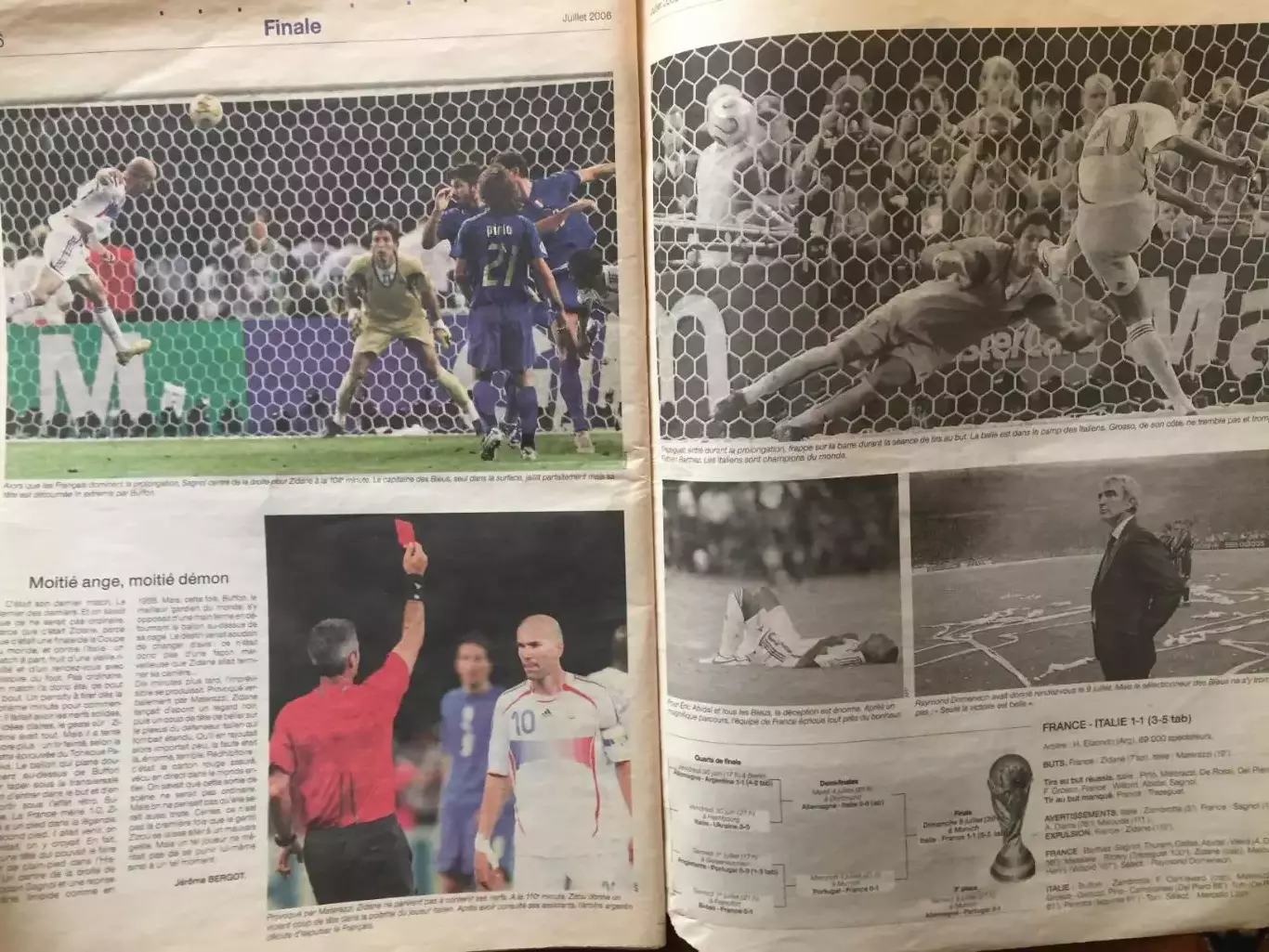 Газета Экип сб.Франция ЧМ 2006 спецвыпуск 4