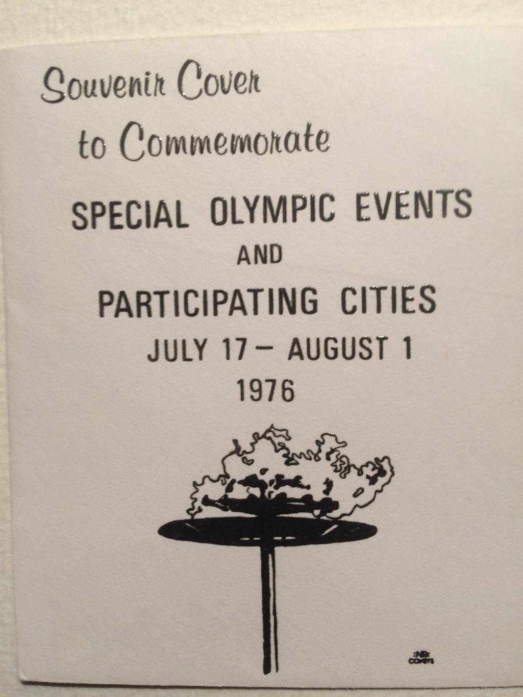 Олимпиада-1976 конверт Гашение Монреаль -76 1