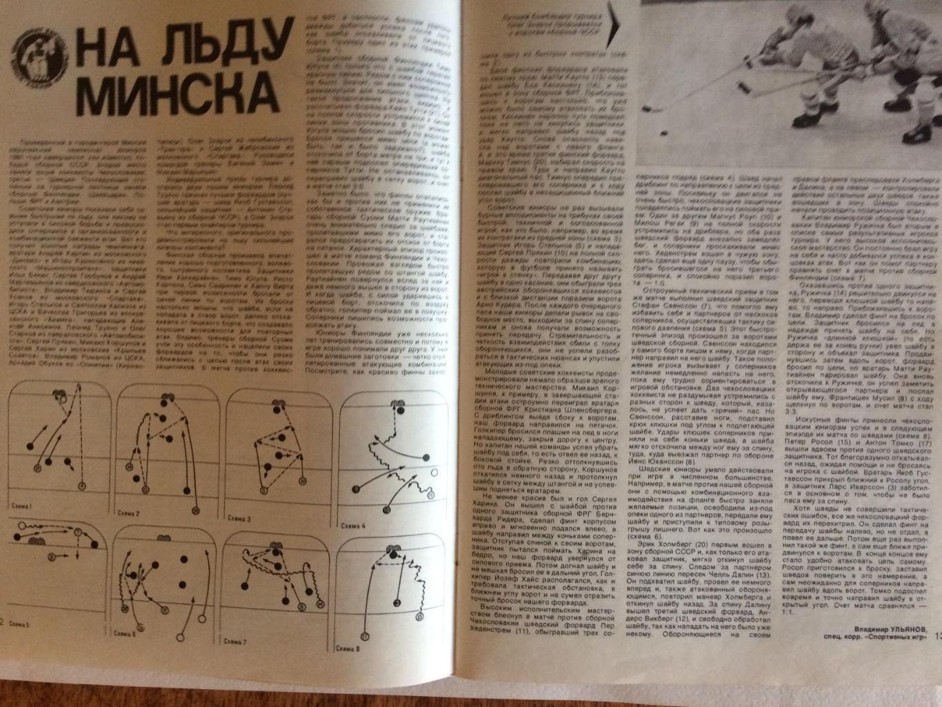 Журнал Спортивные игры №6 1981 2