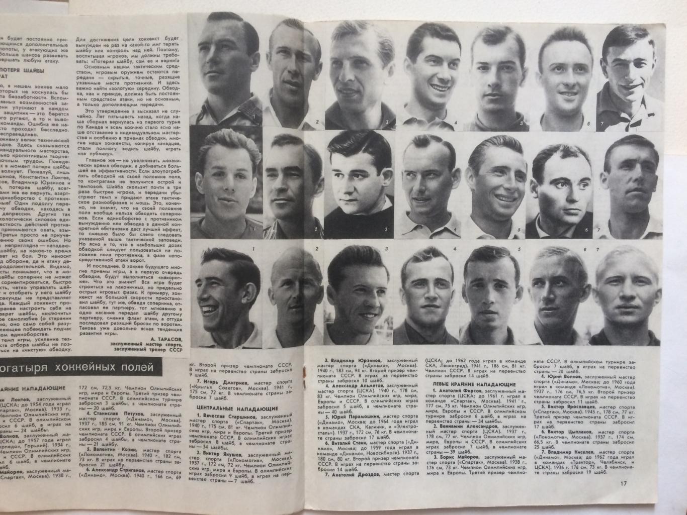 Журнал Спортивные игры №10 1964 Л.Яшин 1