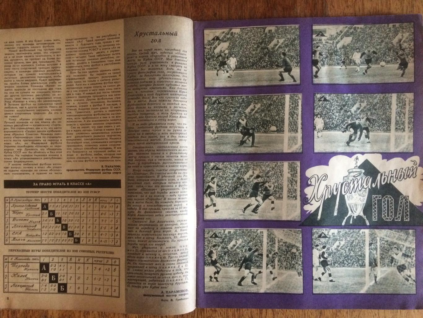 Журнал Спортивные игры №12 1961 1