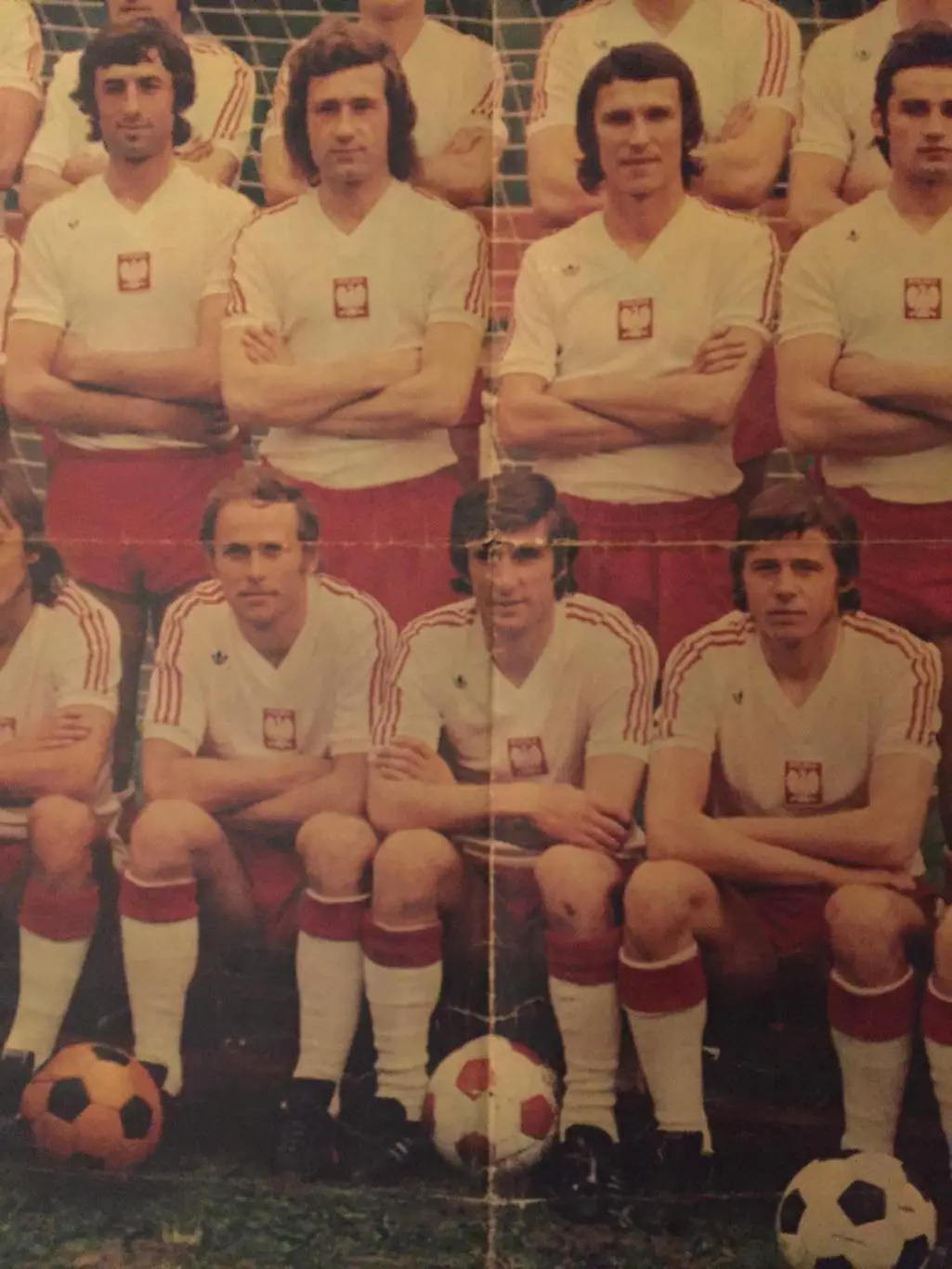 Плакат. футбол Сб.Польша призер ЧМ -1974 6