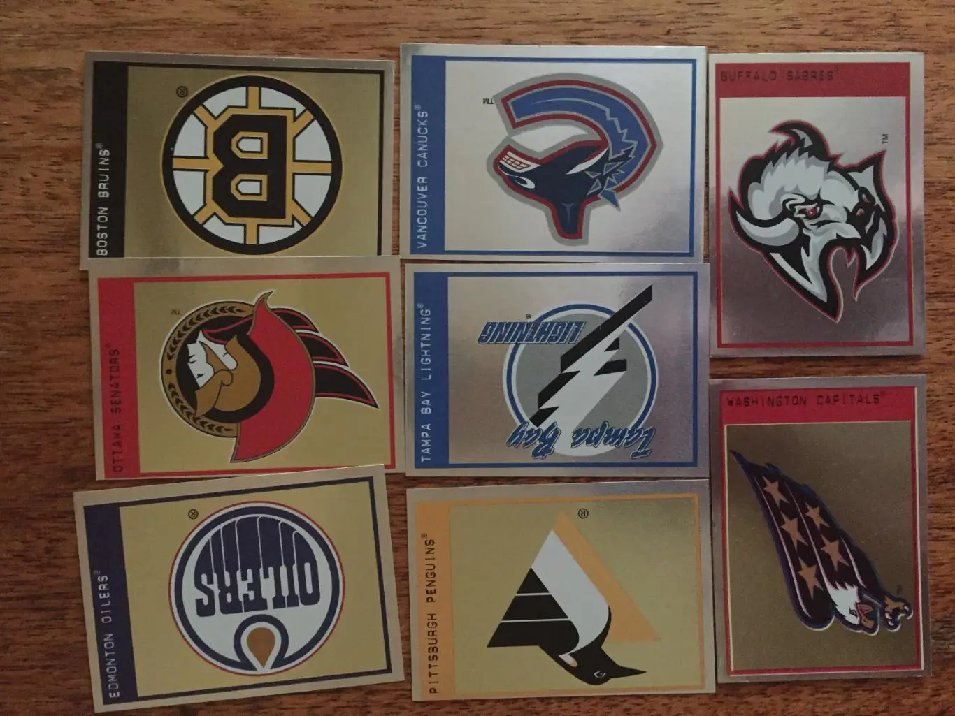 Панини НХЛ 1997-1998эмблема