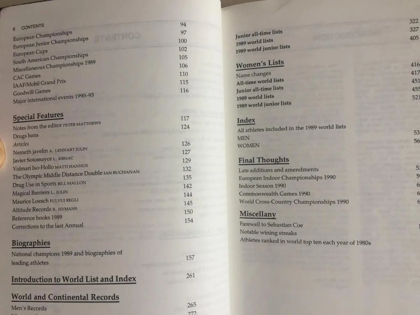 Легкая атлетика 1990 справочник 3