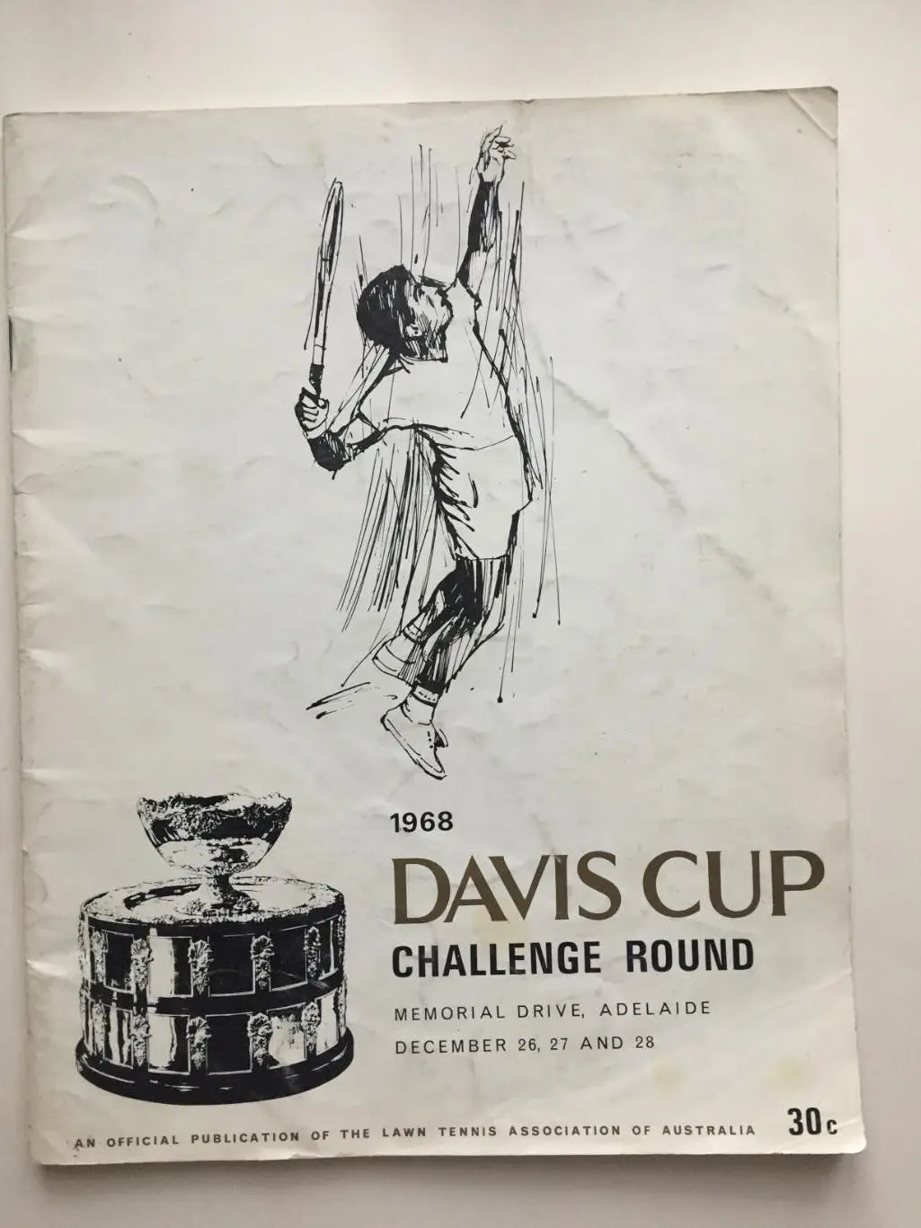 Теннис Кубок Дэвиса Суперфинал Австралия - США 26-28.12. 1968