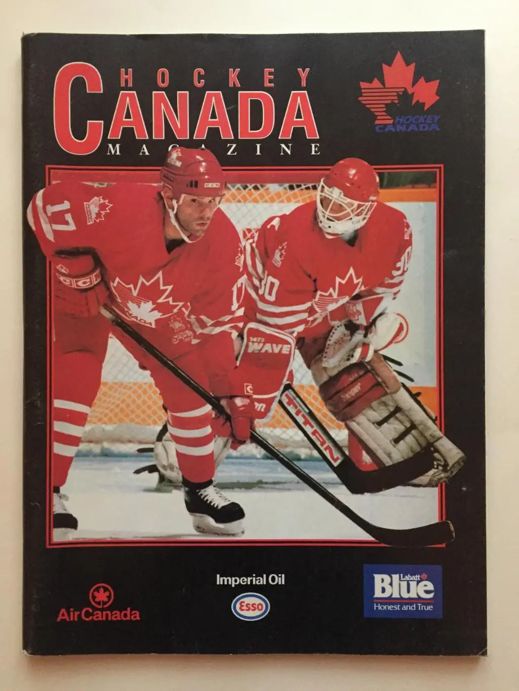 Журнал Хоккей сб.Канада 1993-1994