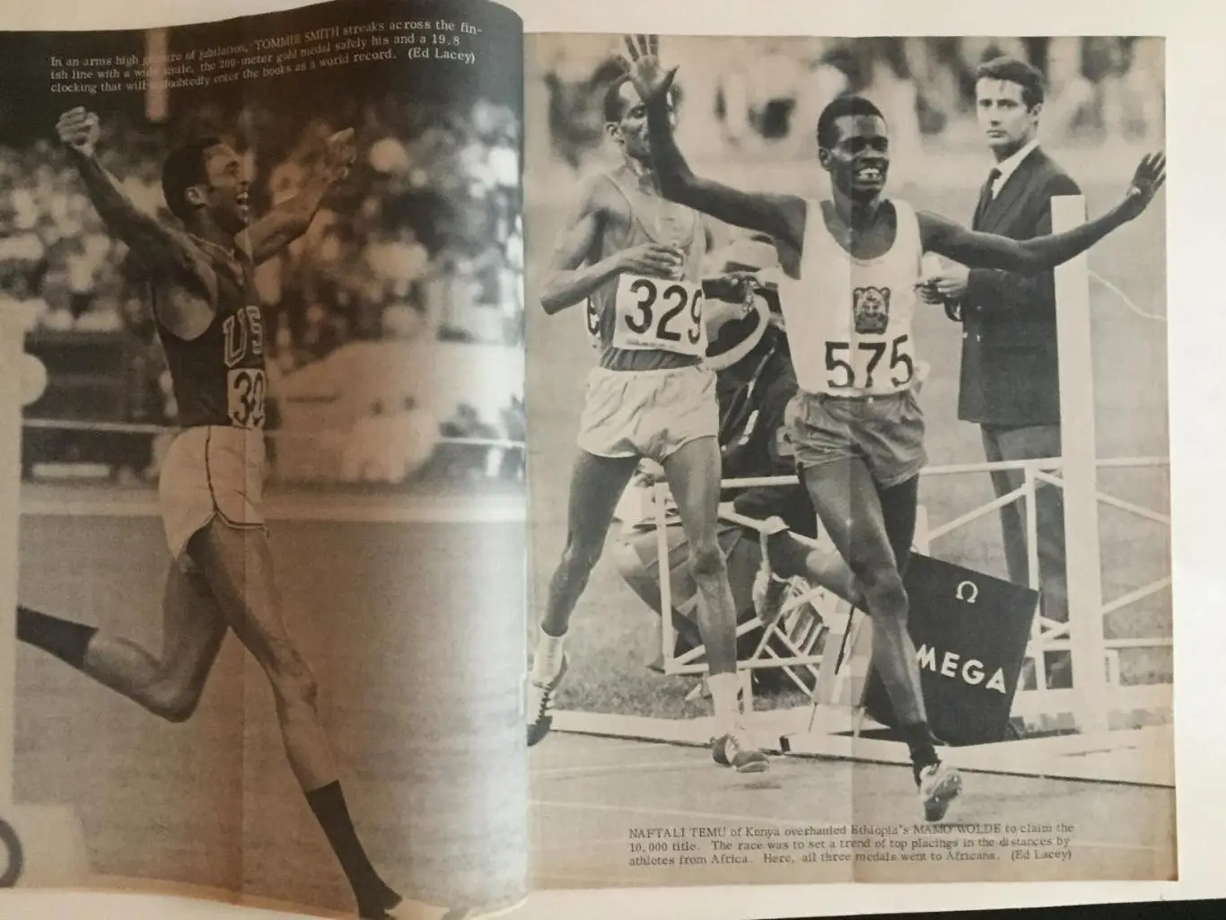 Журнал Легкая атлетика 10,11.1968 олимпиада Мехико 1