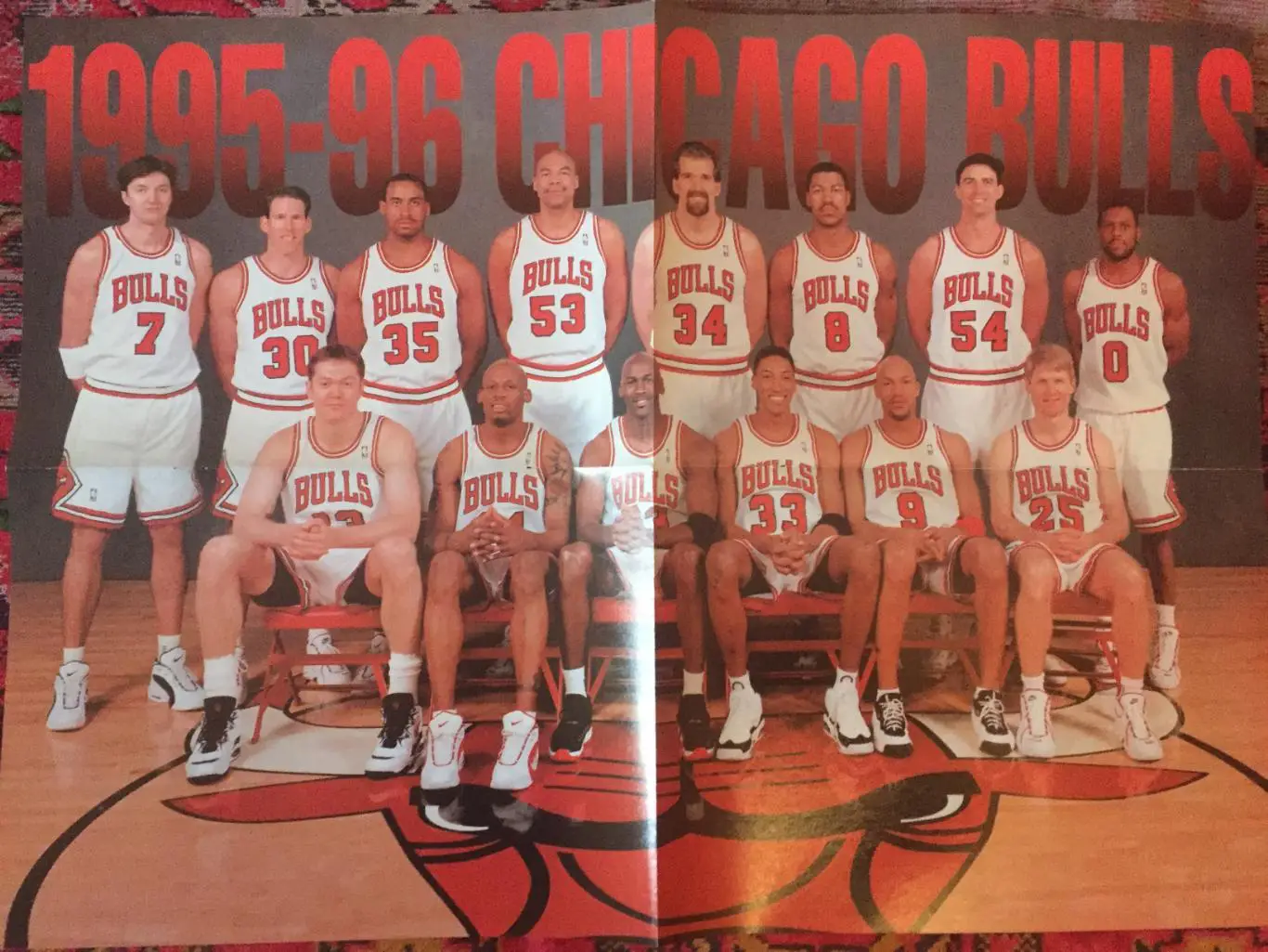 Постер.Чикаго Буллз 1995-1996