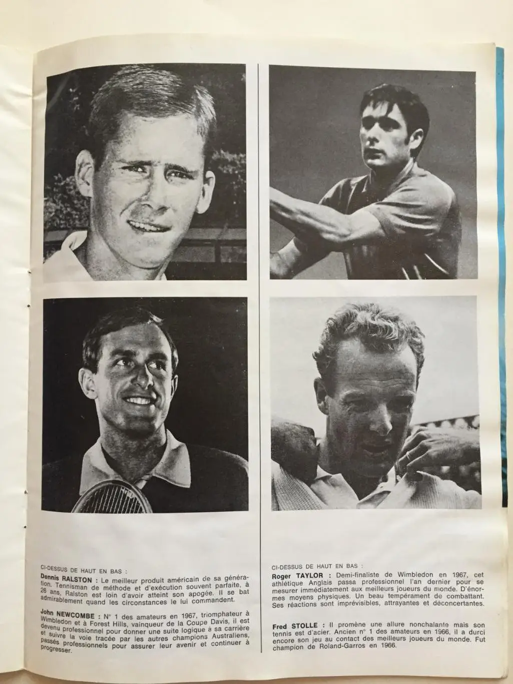 Теннис Турнир Монте-Карло 14-20.04.1969 3