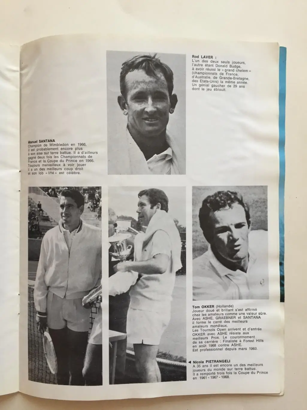 Теннис Турнир Монте-Карло 14-20.04.1969 4