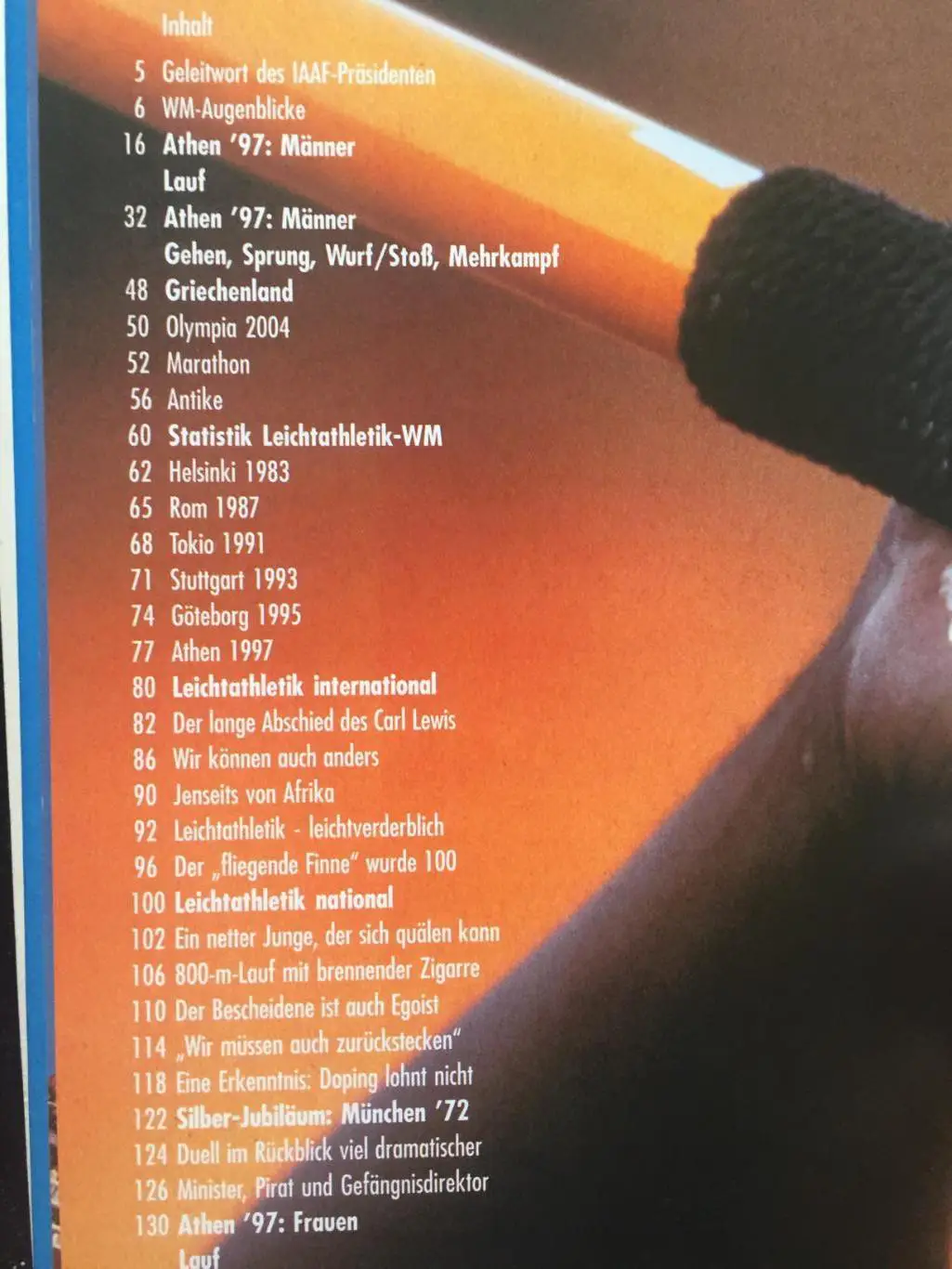 Легкая атлетика 1997 ЧМ Афины Греция 1