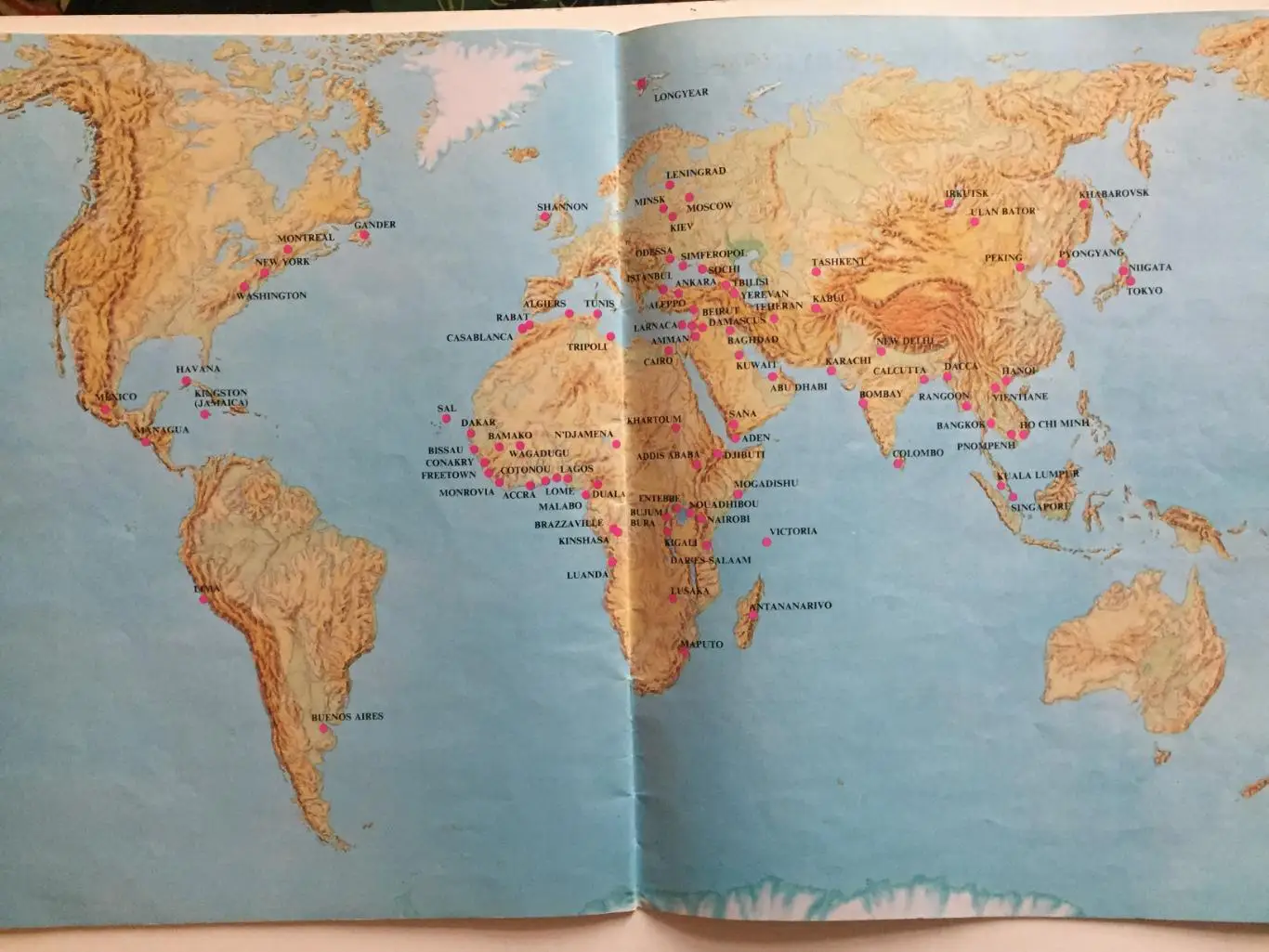 Журнал Аэрофлот Советские авиалинии 1986 3