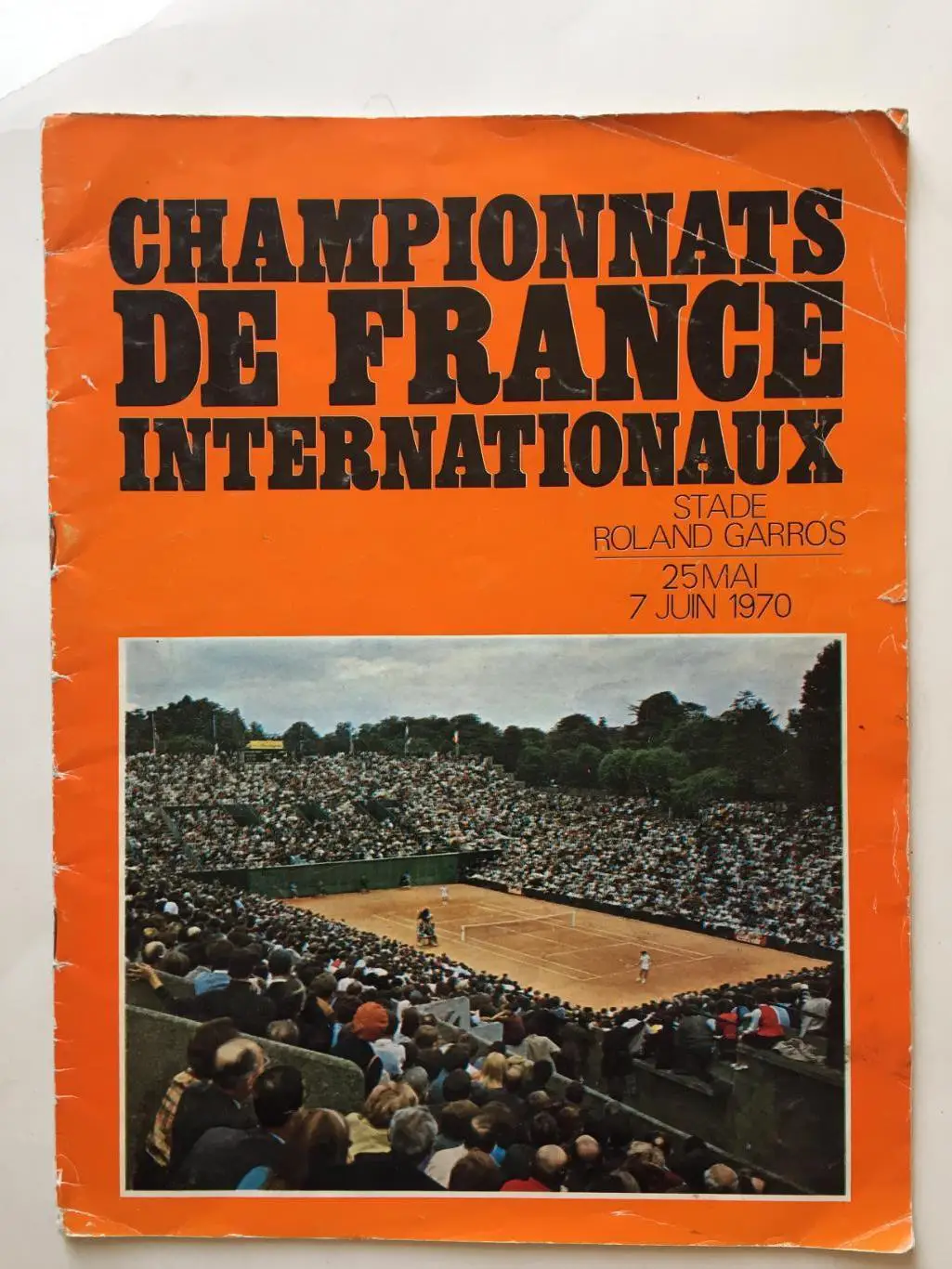 Теннис Турнир Ролан Гаррос 25.05-07.06.1970