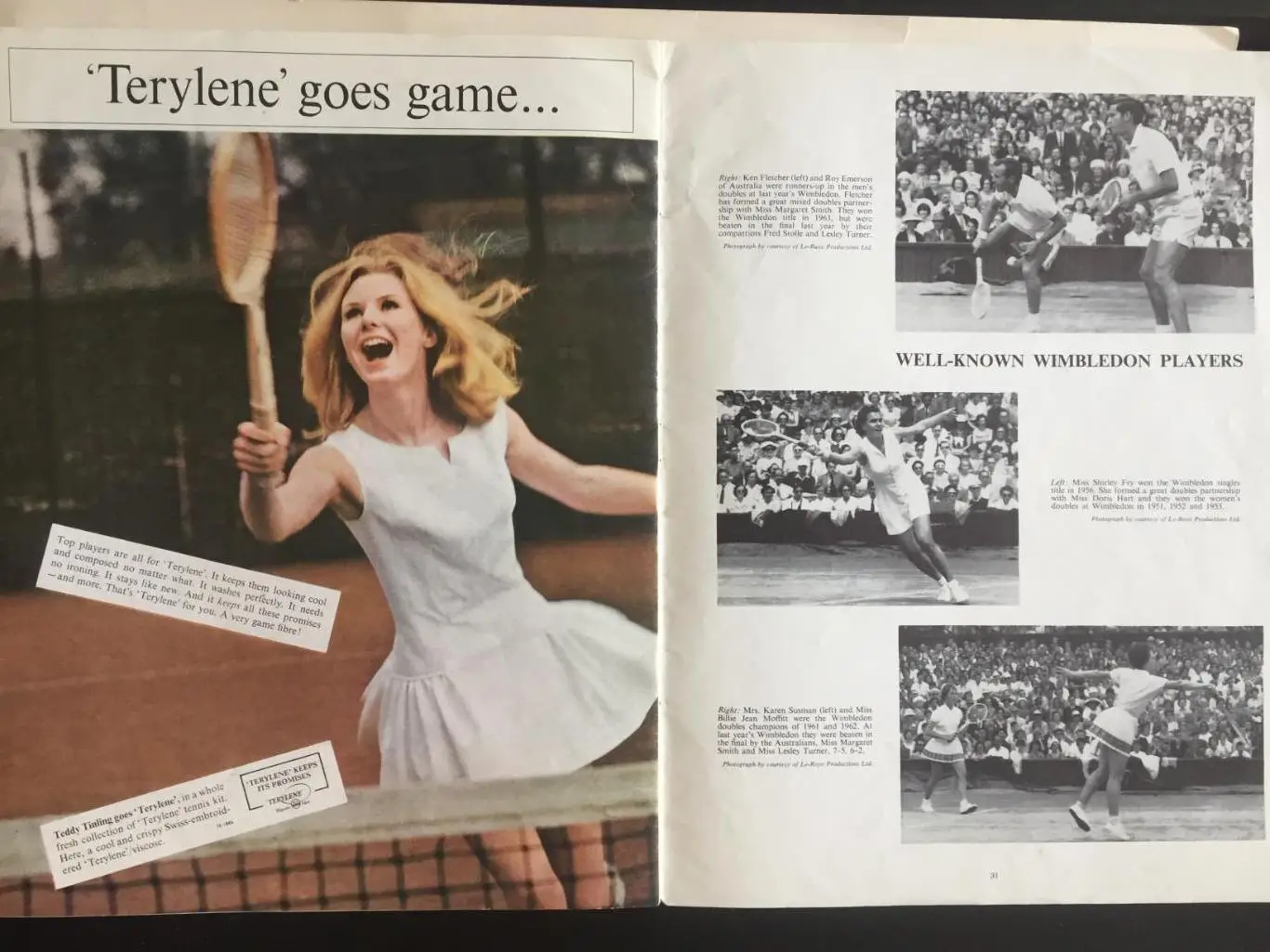 Теннис Уимблдон 03.07.1965 3