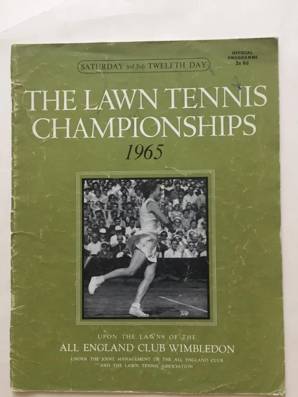 Теннис Уимблдон 03.07.1965