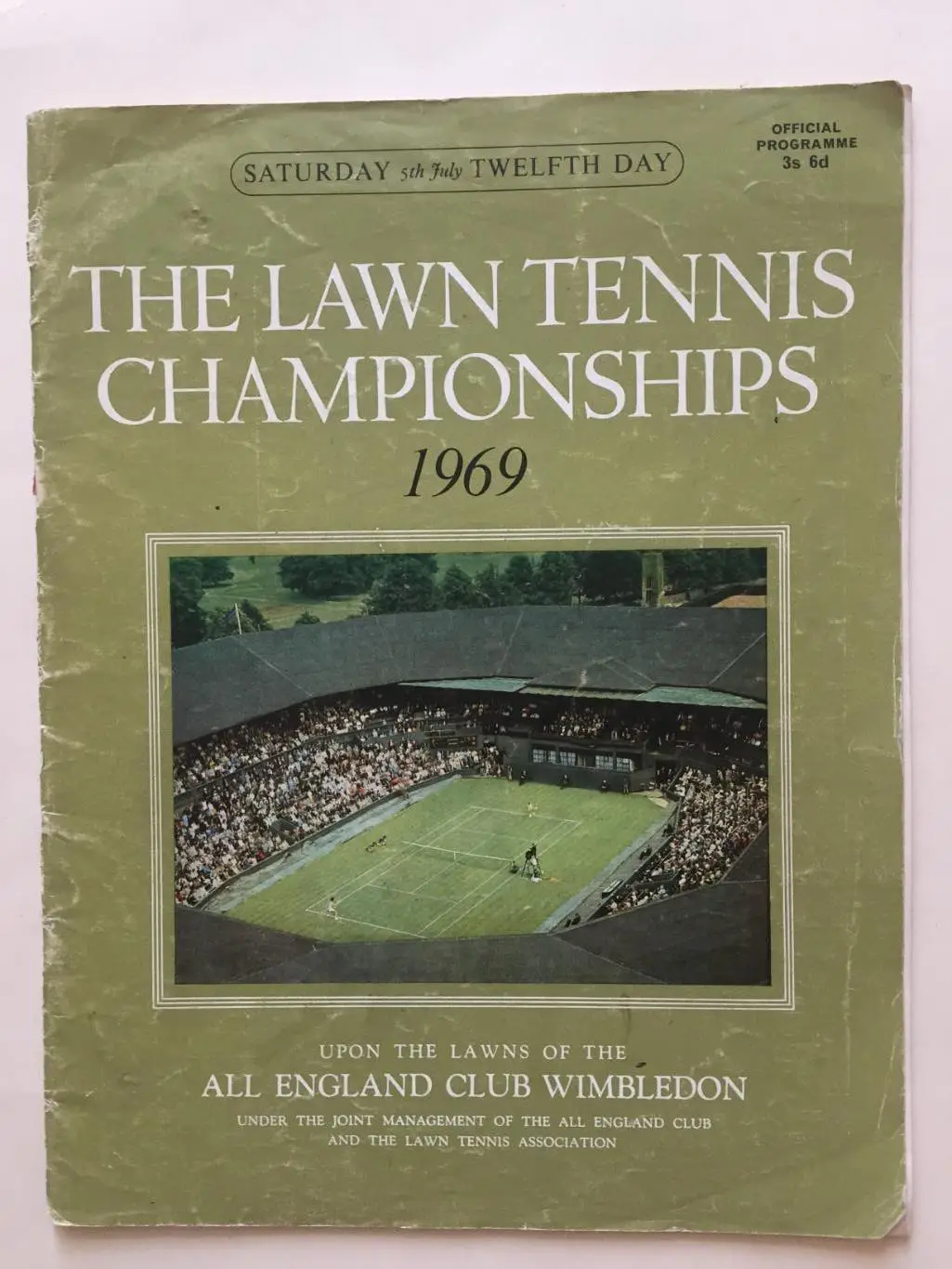 Теннис Уимблдон 05.07.1969