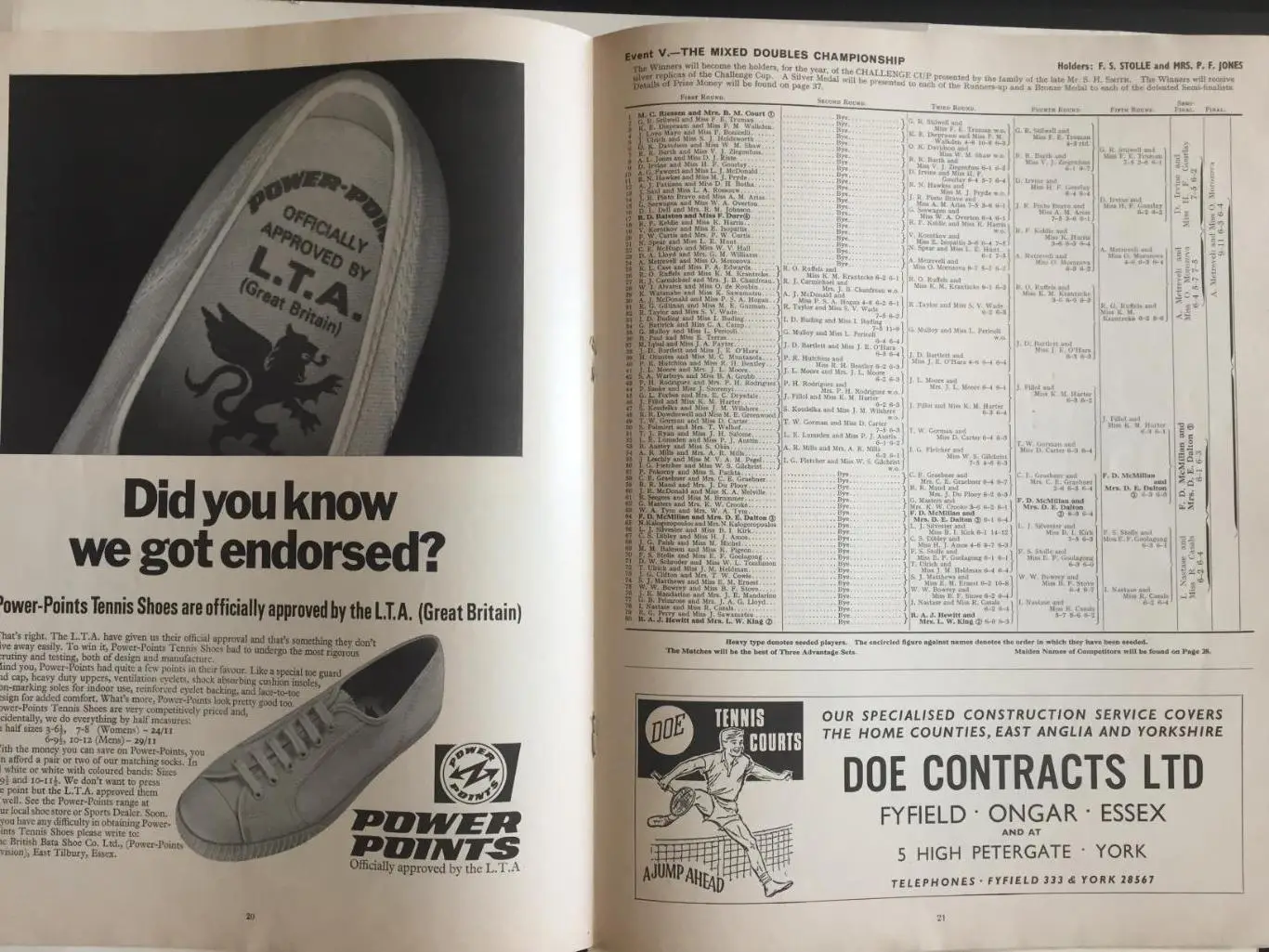 Теннис Уимблдон 05.07.1969 1