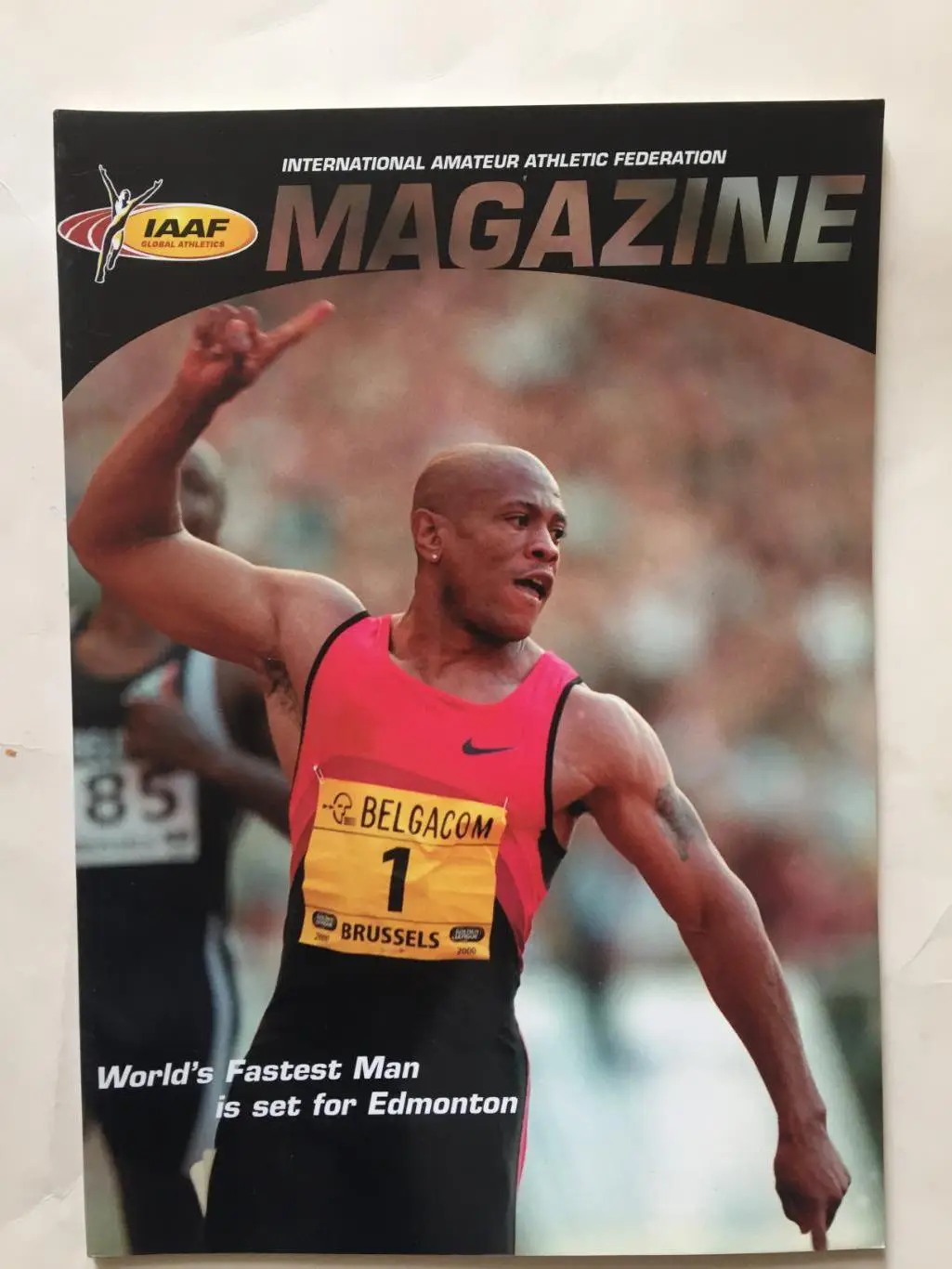 Легкая атлетика журнал ИААФ 2001