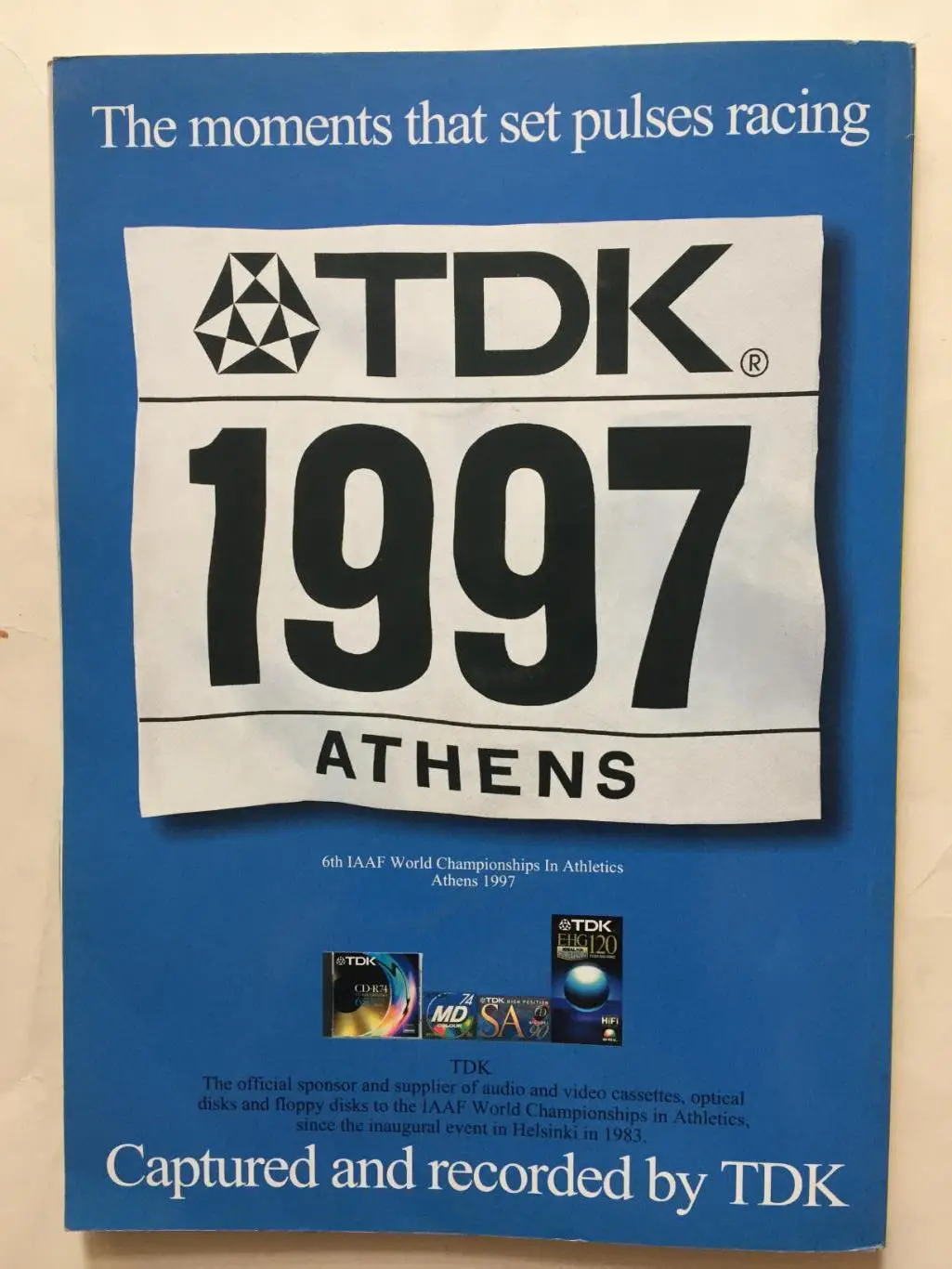 Легкая атлетика журнал ИААФ 1997 ЧМ Афины 4