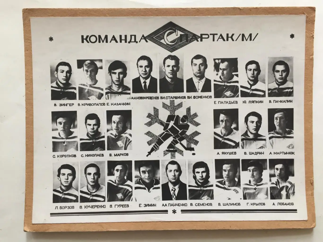 Фото Спартак Москва хоккей 70-е