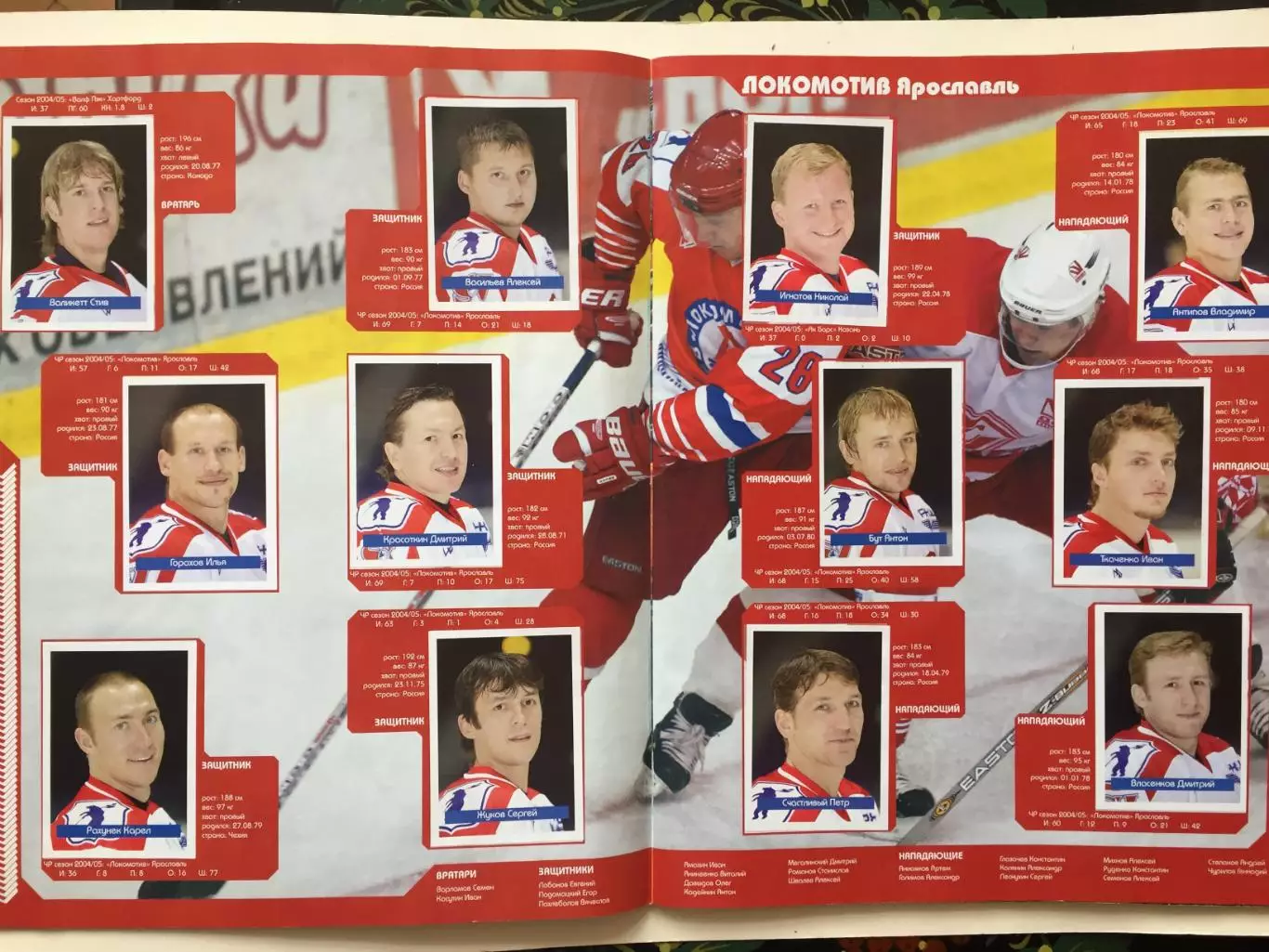 Альбом Хоккей Суперлига ПХЛ 2005-2006 наклейки 3